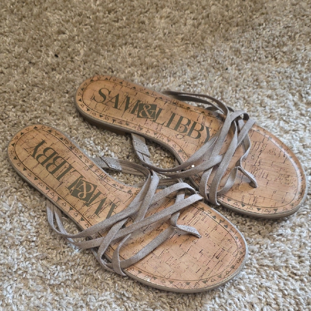 Sam & Libby Gray Women's Sandals